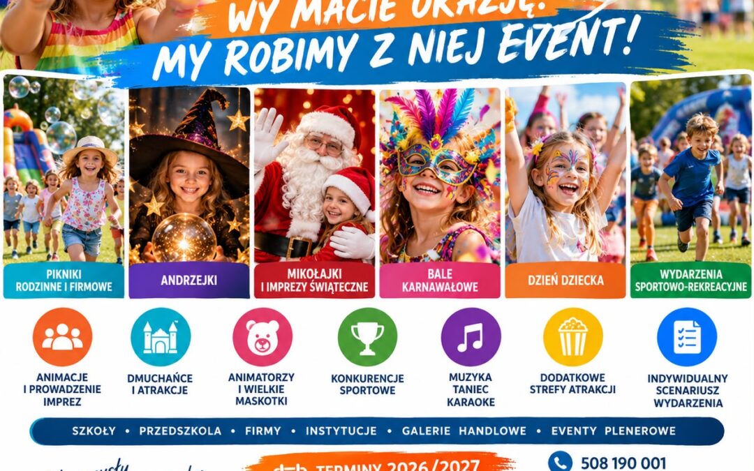 🔥 WY&nbsp;MACIE OKAZJĘ. MY&nbsp;ROBIMY Z&nbsp;NIEJ EVENT! 🔥